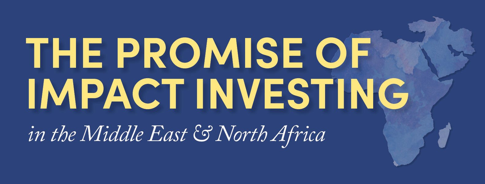 The Promise of Impact Investing in MENA